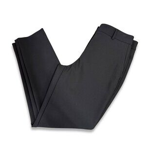 Rachel Zoe Black Ankle Trousers Tailored Cigarette Pants Structured Size 8